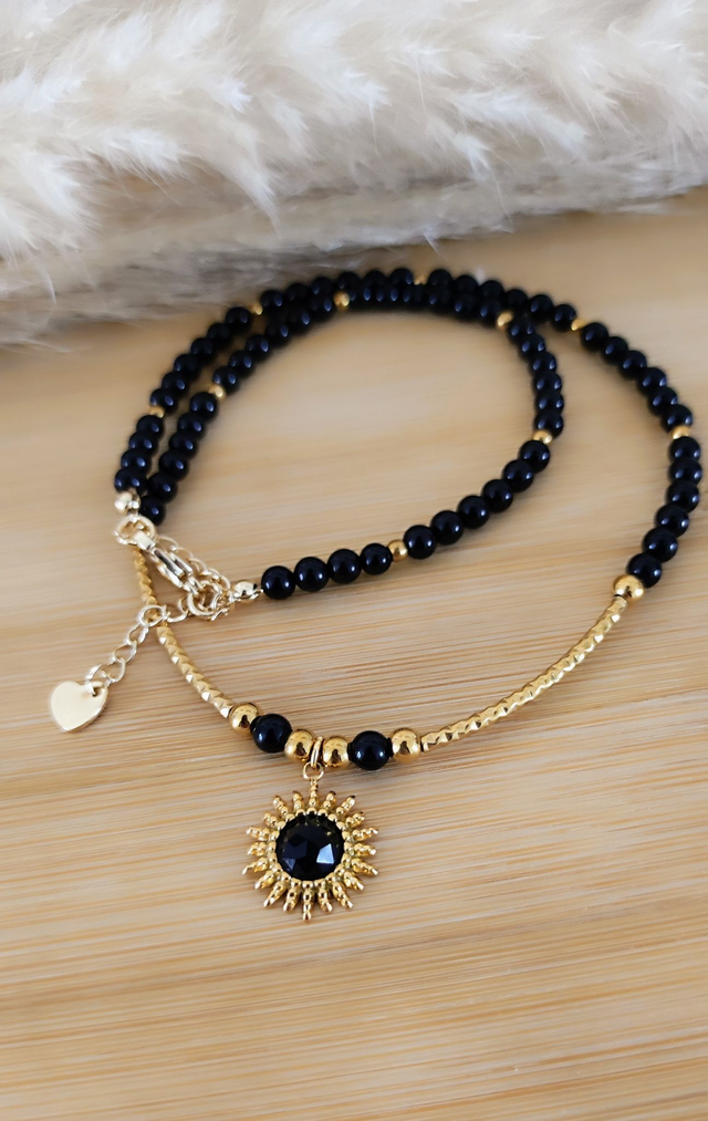 Collier "Protection" Onyx