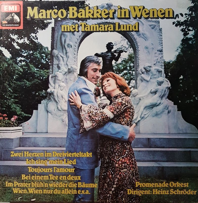 Marco Bakker Tamara Lund  - In Wenen (LP)