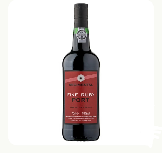 Regimental Fine Ruby Port 75cl 18% Vol