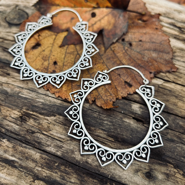 BELLES CRÉOLES AJOURÉES MAXI TAILLE 