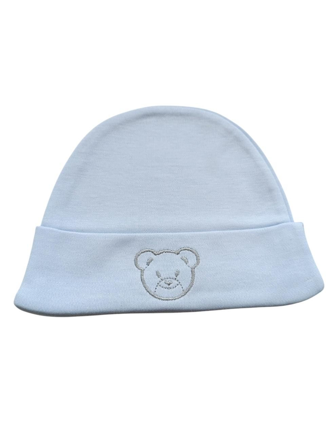 Bonnet de naissance en coton