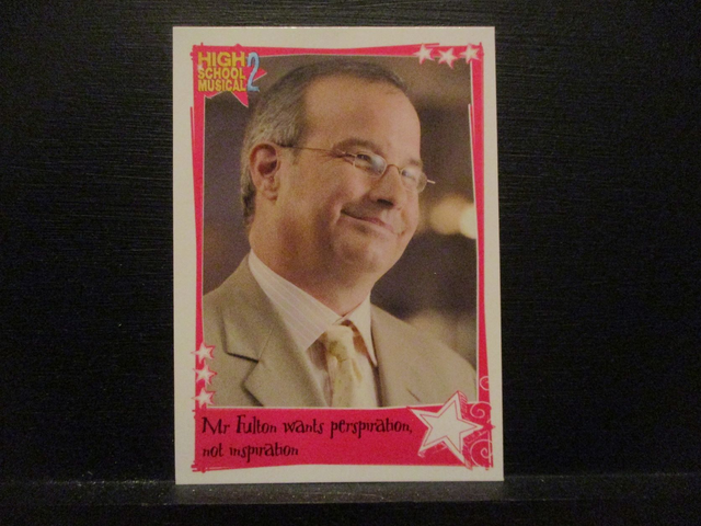 High School Musical 2 Original Trading Card #56