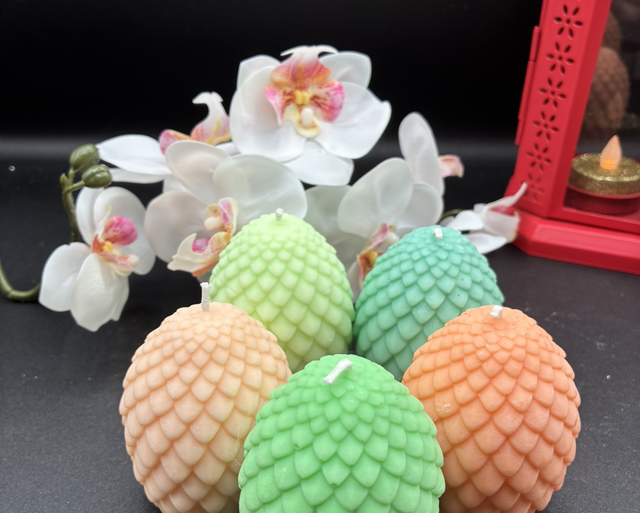 Bougie forme Œuf de Dragon 🥚