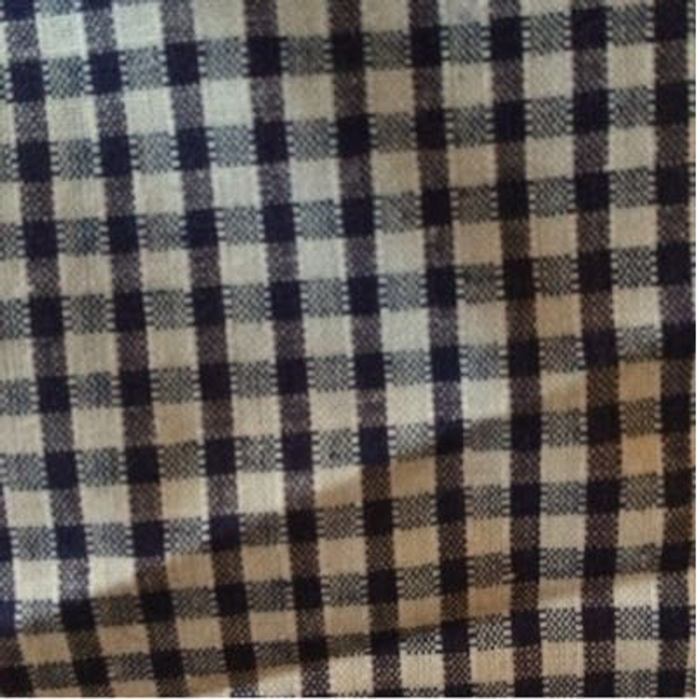 Gingham 1/8” Navy 269