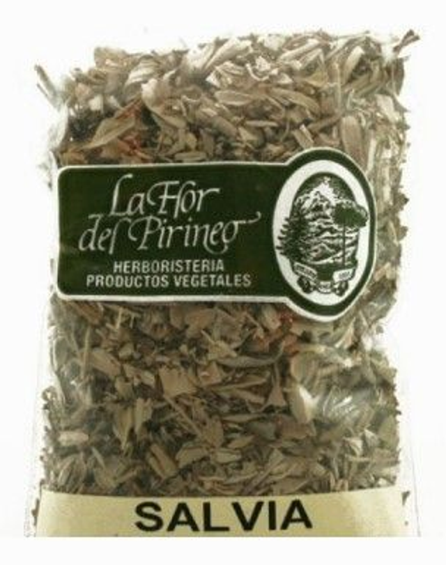 Salvia Hojas La Flor Del Pirineo