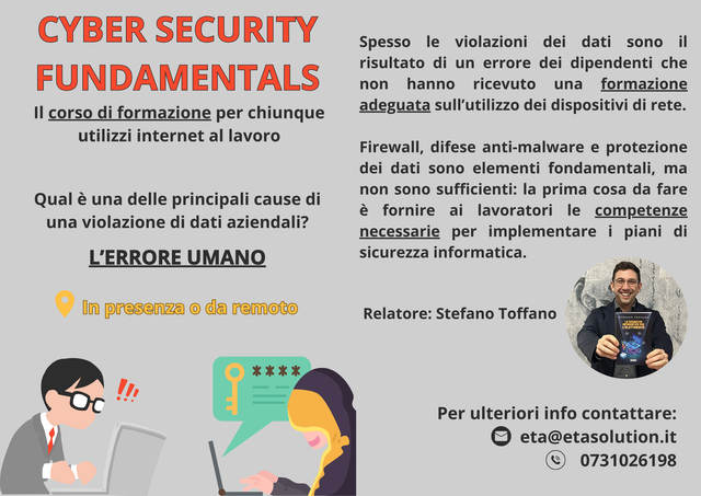 Corso Cyber Security Fundamentals