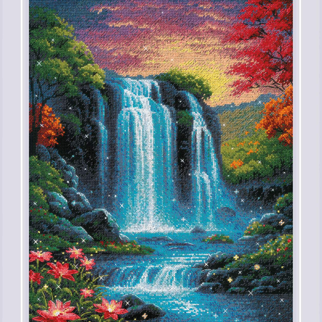 Magical Waterfall by Riolis 