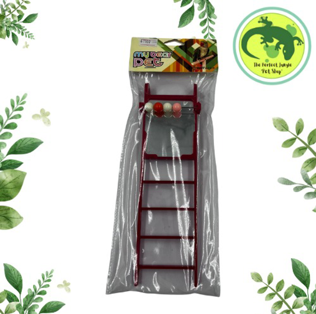 Escalera con Espejo para Ave 