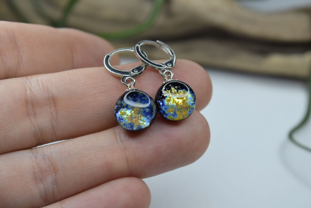 CRÉOLES VOIE LACTÉE MONTURE ARGENT (CPA5)