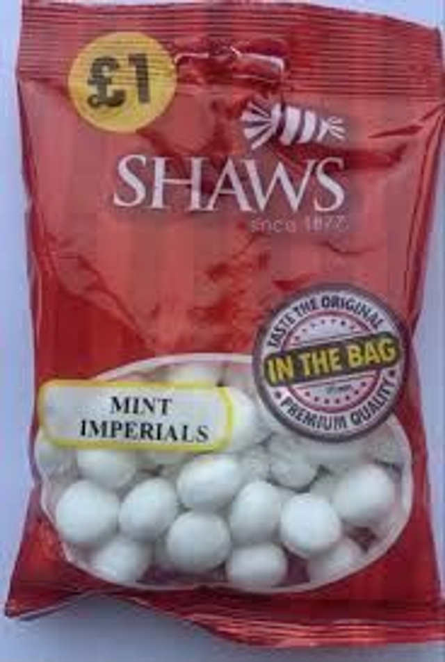Shaws Imperial Mints 100g