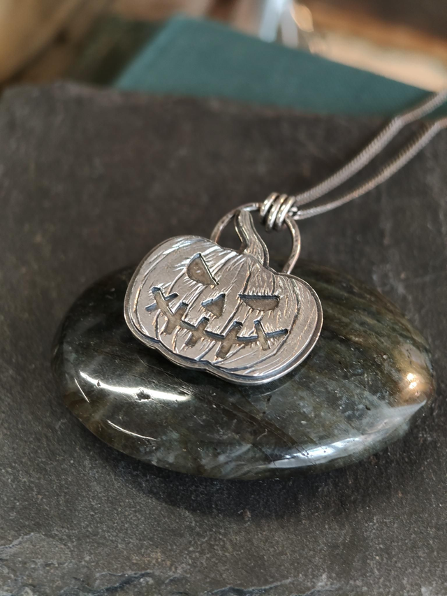 Collier Citrouille | argent 