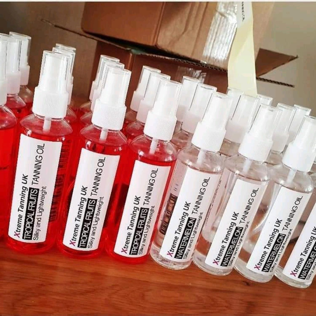 100ml Tanning Oils