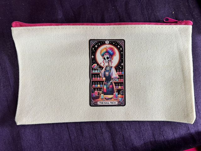 The Nail Tech bag for pencils, crafts, cosmetics etc 