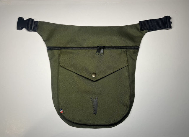 Grande pochette - Imperméable Kaki