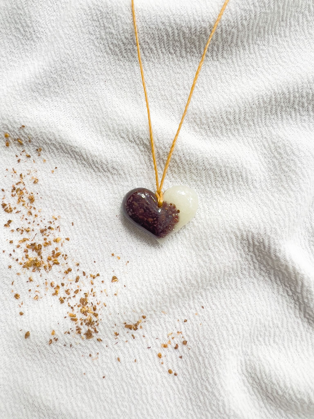 Colar Doce Coração pra Alegria e Paz