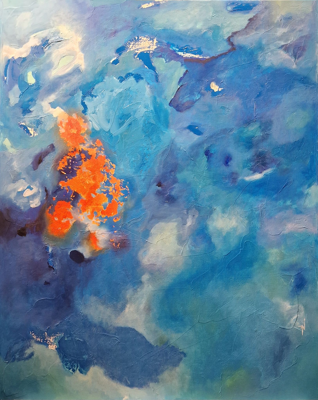 Huile sur toile | MARINE ARBORESCENCE