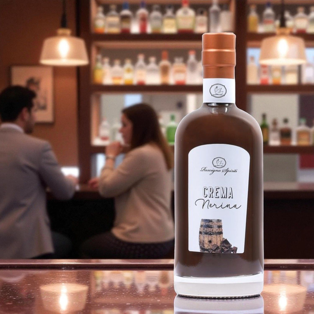 Liquore artigianale al cioccolato e rhum - 50cl