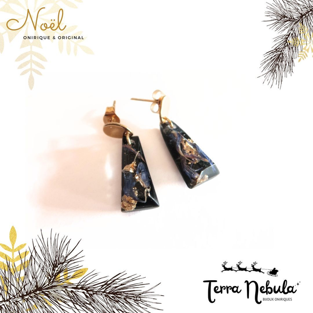 Boucles d'oreilles fleuries Eclats de fête | BO039