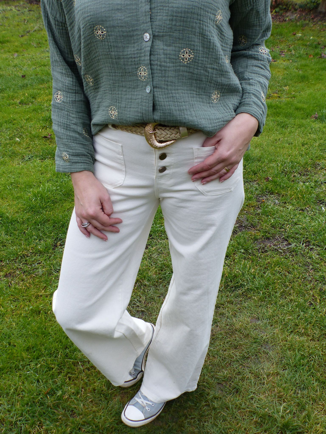jeans beige