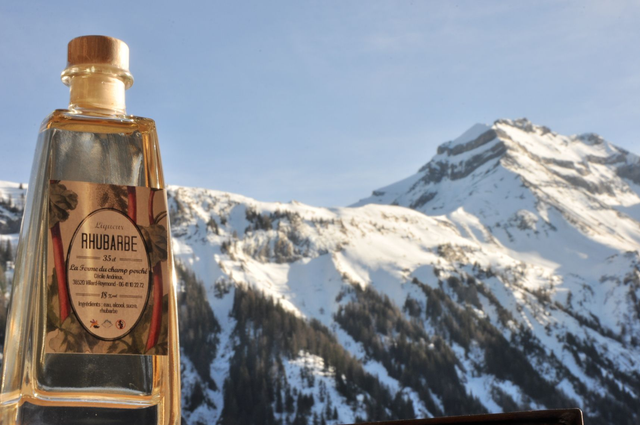 Liqueur de rhubarbe 18%vol - De 10 à 70cl