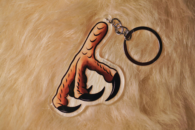 Birdclaw Keychain