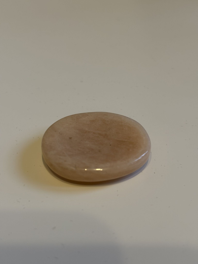 Moonstone worry stone - small