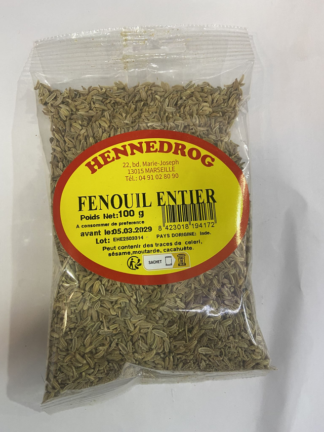 FENOUIL ENTIER 100g - HENN