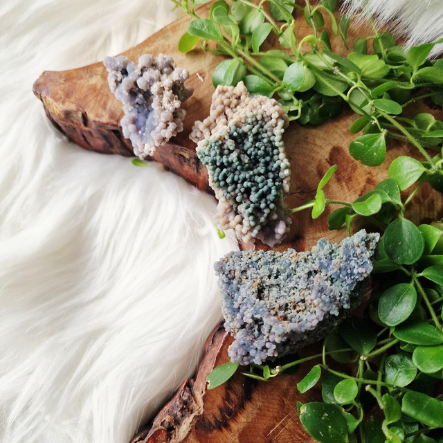 Grape Agate Raw Botryoidal Cluster