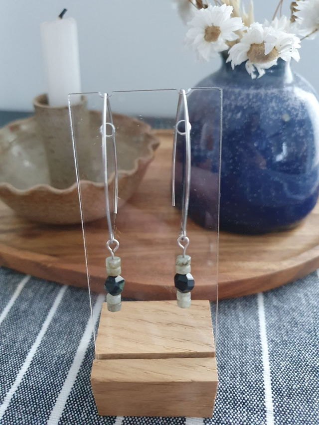 Boucles d'oreilles silver Sophia