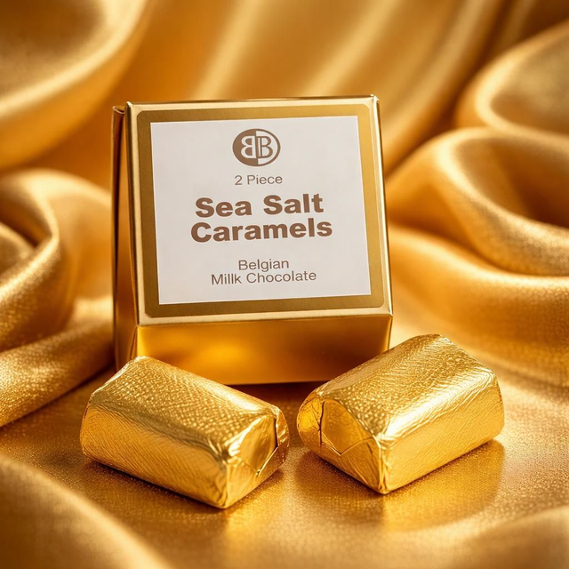 Sea Salt Caramels - 2 piece box
