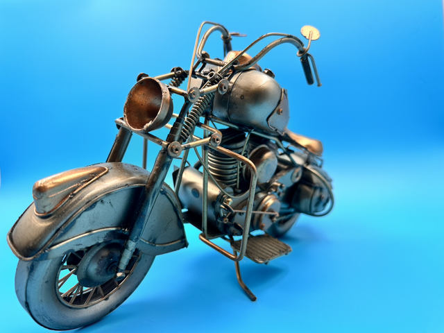 Retro Motorcycle metal 39 cm
