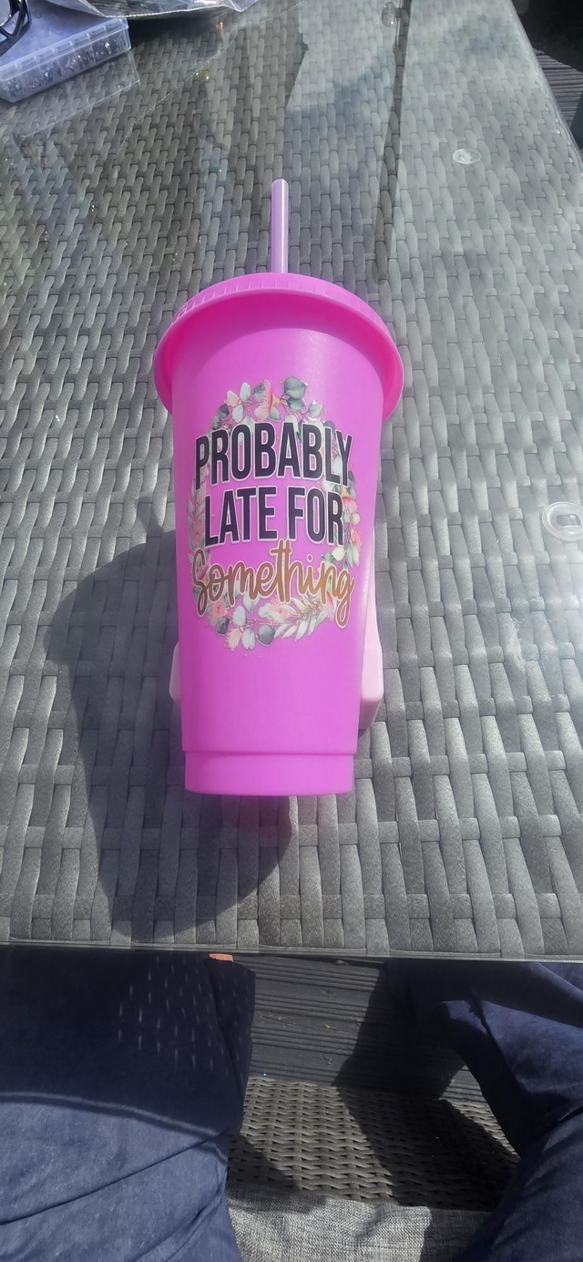 Probably Late Cold Cup - Limited Edition (Bubblegum Pink)