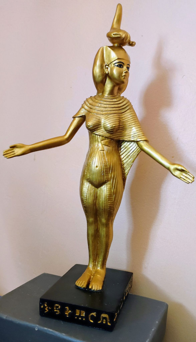Rare Antiquités égyptiennes antiques Statue de la déesse Serket