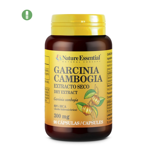 Garcinia cambogia 300 mg. 90 cápsulas de Nature Essential