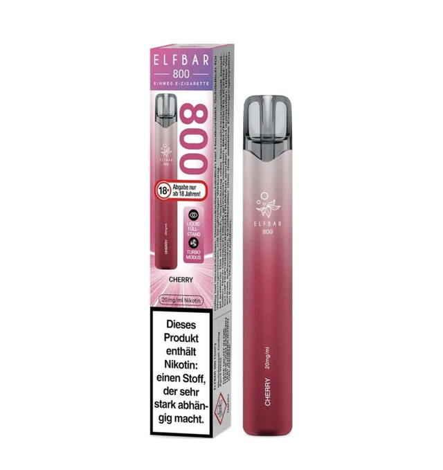 107 | Elfbar 800 Cherry 20mg Nikotin/ml Einweg E-Zigarette