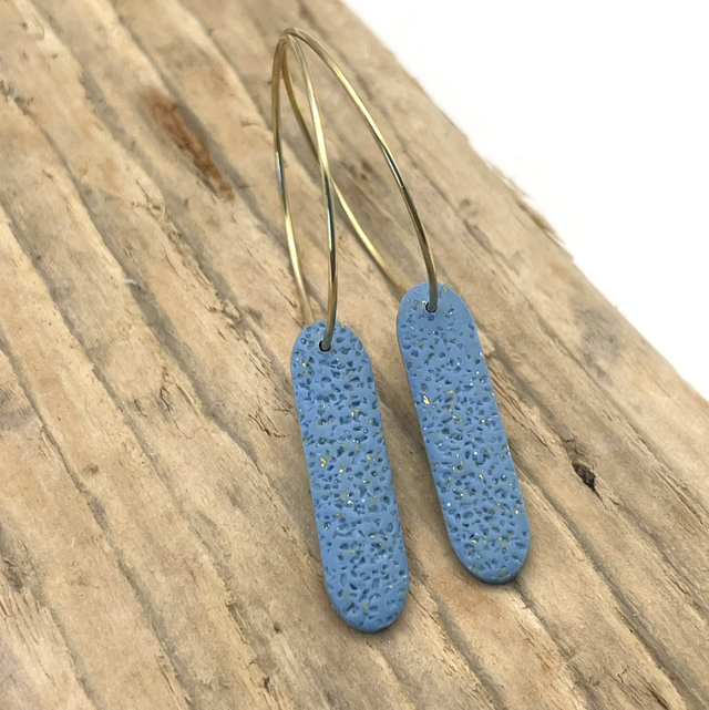 Elegant pumice hoops