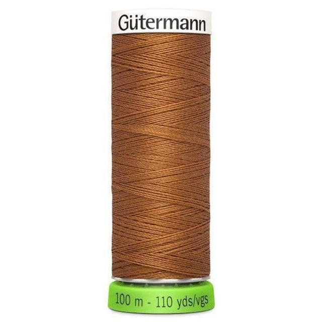 Gutermann Sew All Recycled rPET Thread 100m 448 - copper