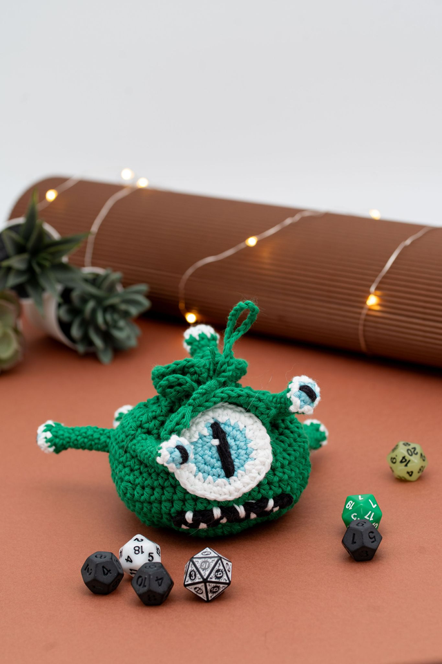 Beholder Dice Bag