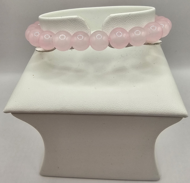 Ladies Rose Quartz Bracelet,
