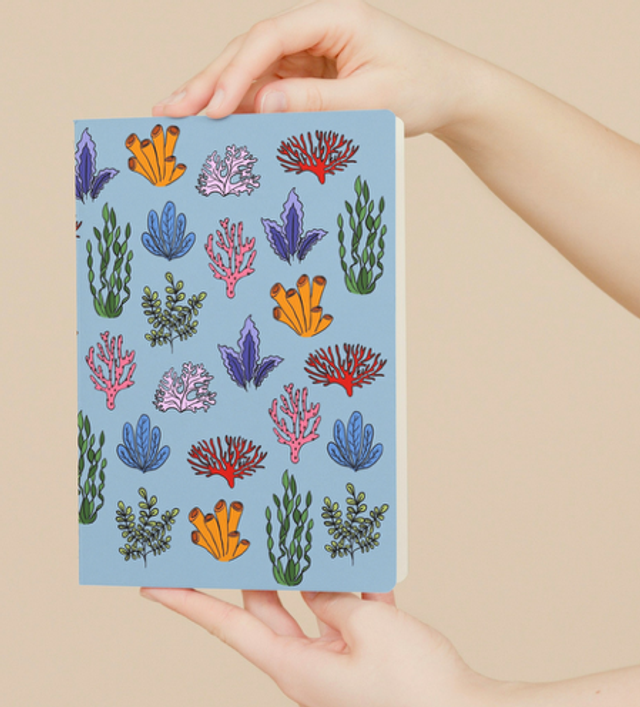 Carnet Le Réchappé Algues et Coraux