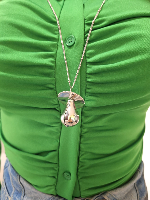 Pre Mamma Chiama Angeli Ciuccio - Acciaio Inossidabile 