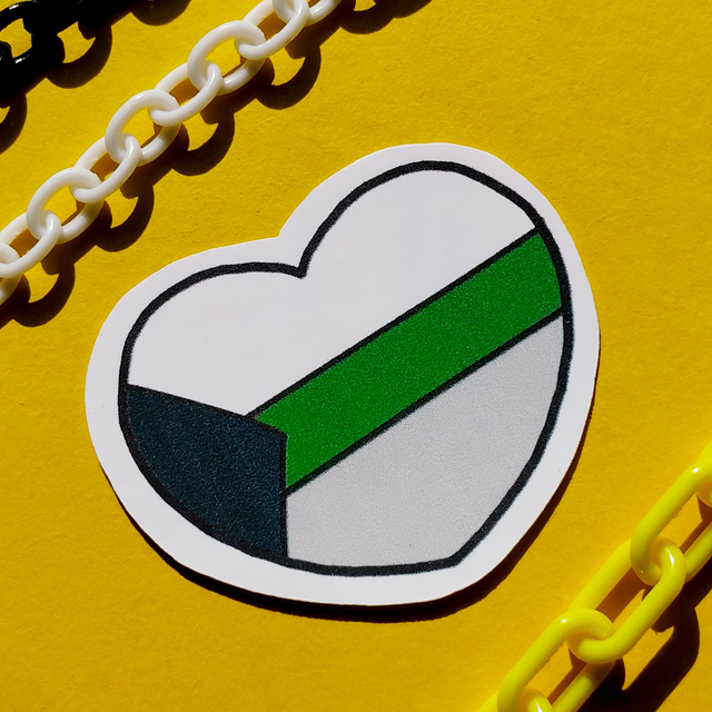Demi Aro - Heart - Sticker - [SKR-DARO-H]