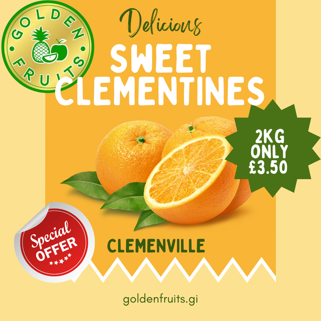 OFFER 2kg CLEMENTINES