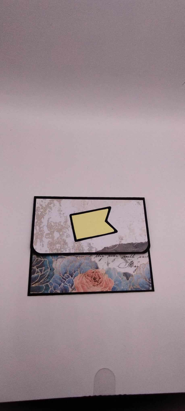 Pochette cadeau (carte cadeau) thème "Belle"