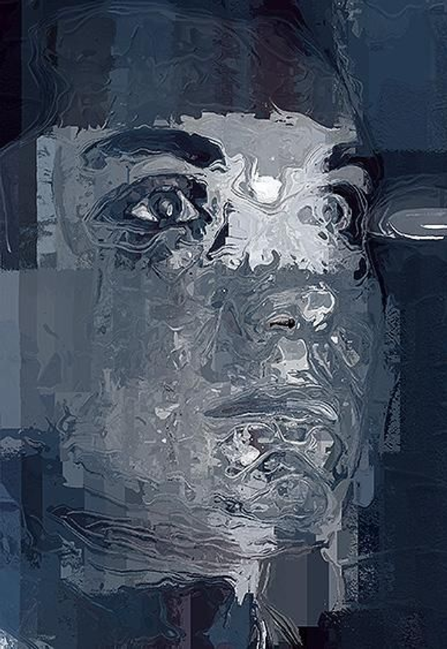 05 Head -  Looking Through This Paint, 2016.