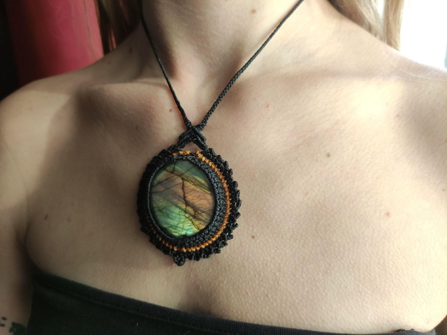 Collier • labradorite 