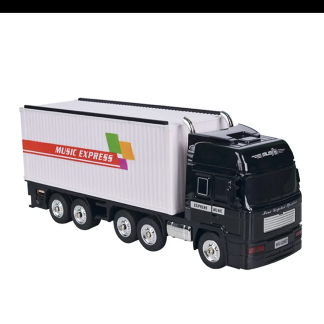 Black and white Bluetooth lorry 