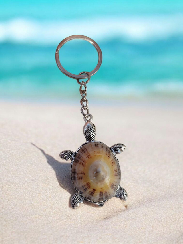 Porte clé tortue 🐢🐚