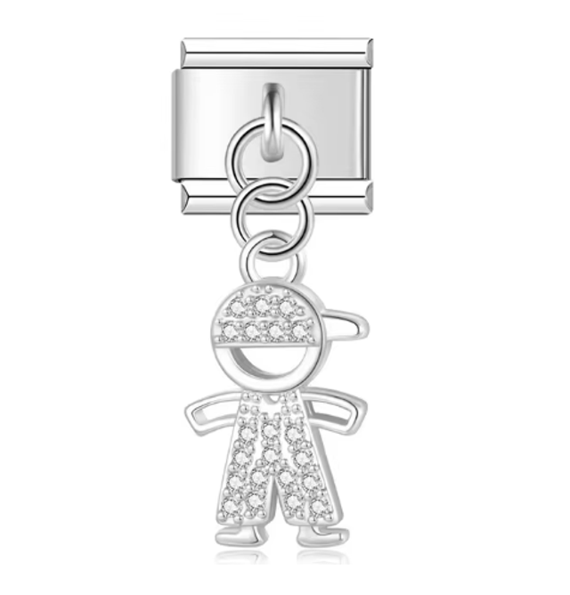 Charm Niño con Brillos