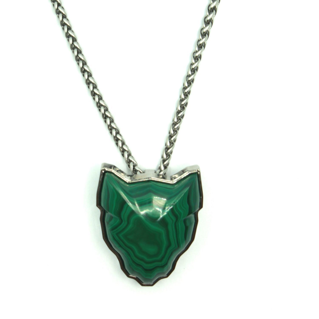 Collier panthère malachite - AKIN 